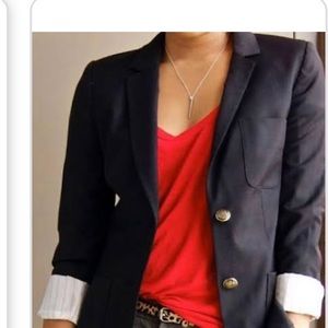 Stunning black blazer. Slimming with beautiful gold buttons !!!